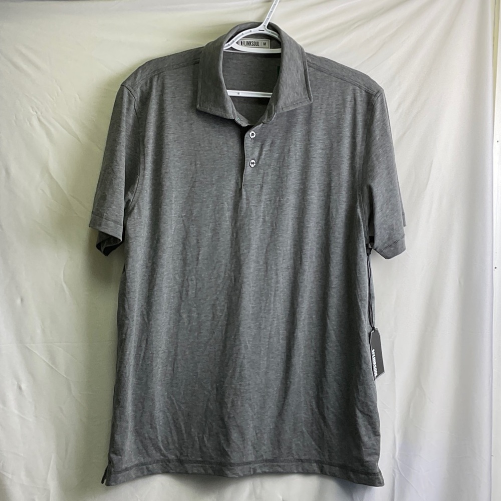 Stitch Fix Linksoul Charcoal Polo Shirt